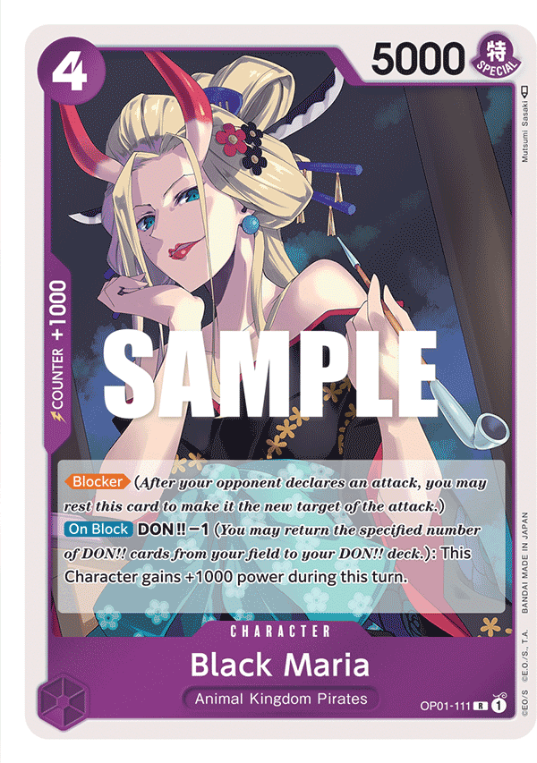 Black Maria (One Piece Card Game)